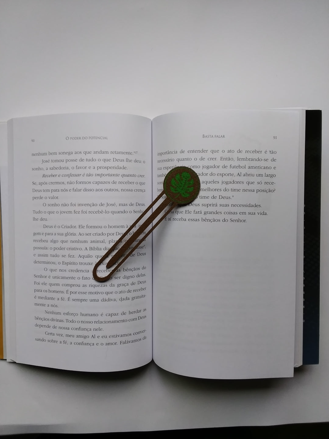 Marca Página 3D Clipe Costela de Adão