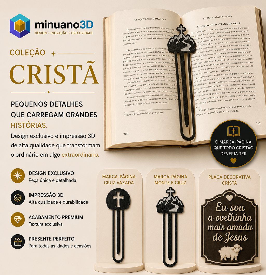 Coleção Cristã - Lugar Onde a Sua Fé Torna-se Palpável