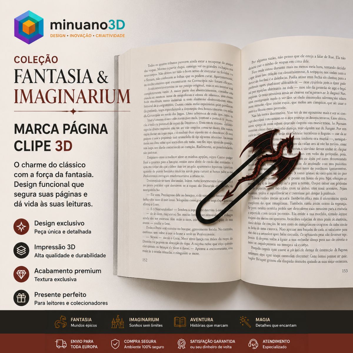 Marcador de Pagina Clipe – O Pequeno Detalhe Que Guarda Grandes Histórias