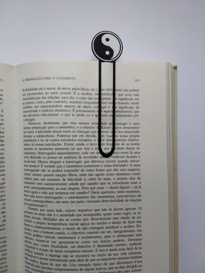 Marca Página 3D Clipe  Yin-Yang