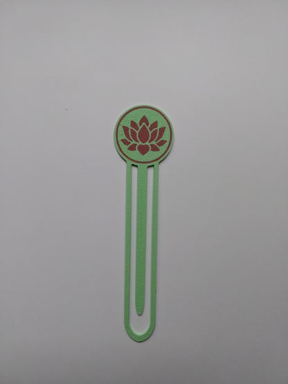 Marca Página 3D Flor de Lotus