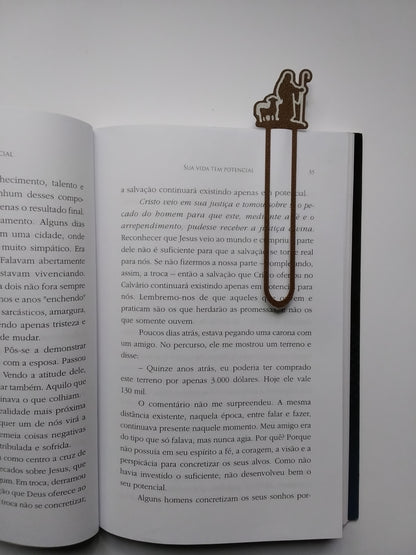Marca Página 3D Clipe  O Bom Pastor