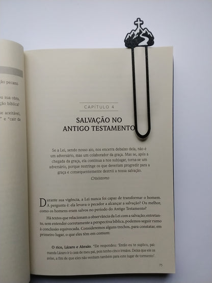 Marca Página 3D Clipe O Caminho, a Montanha e a Cruz