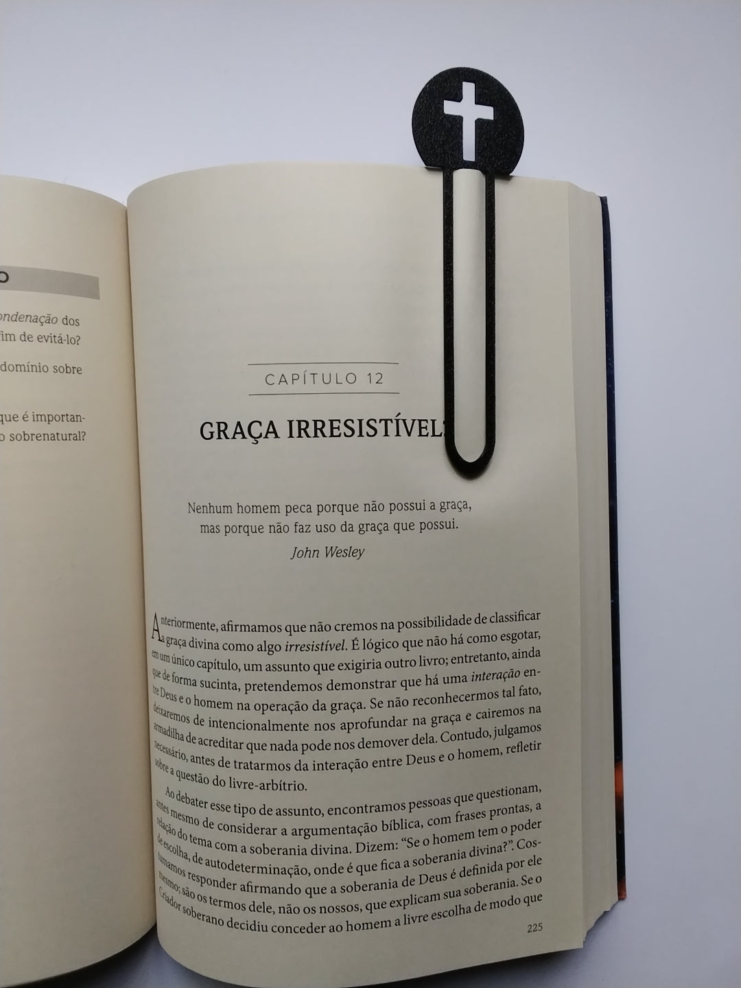 Marca Página 3D Cruz O Símbolo que Mudou o Mundo