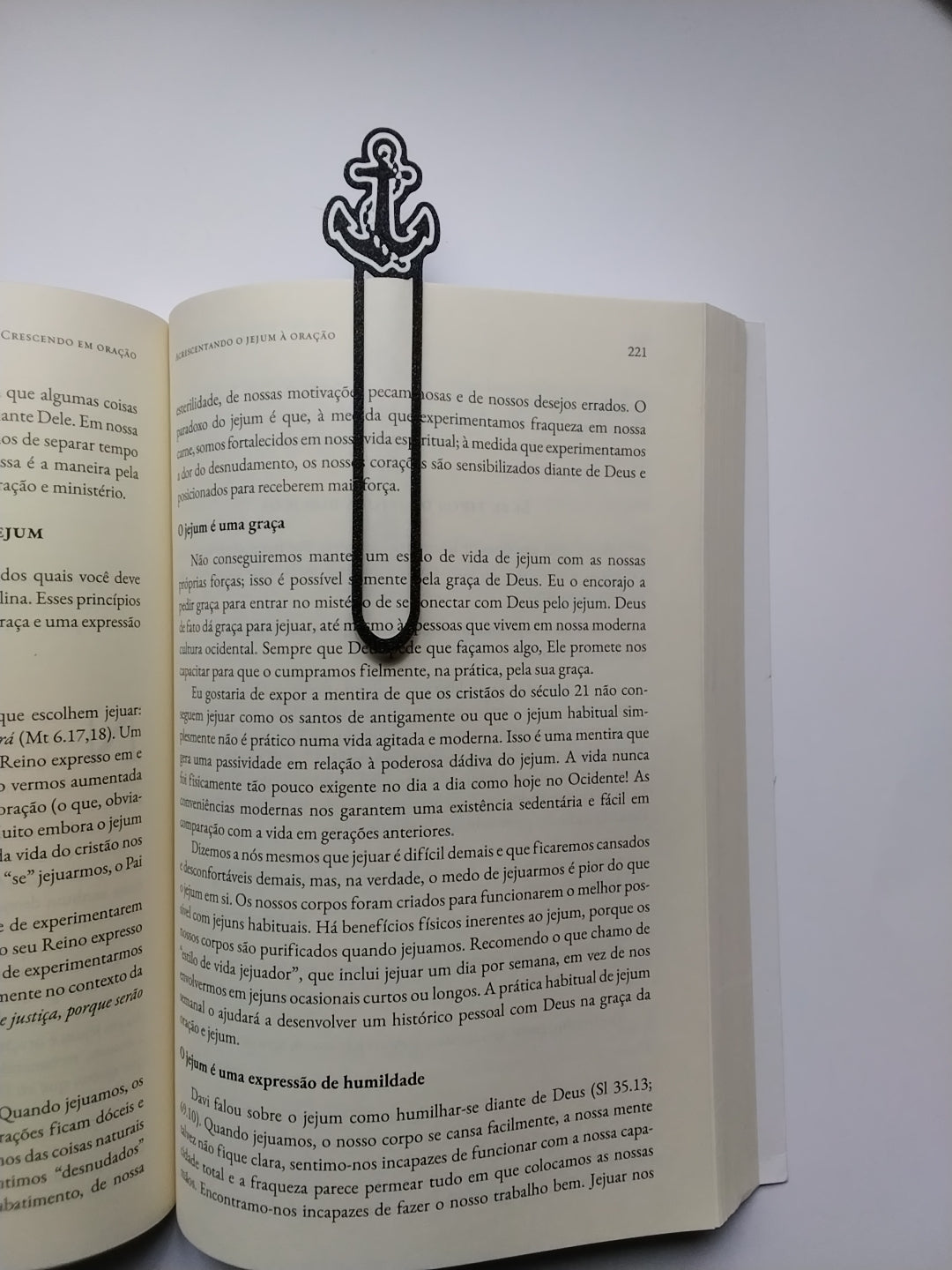 Marca Página 3D Âncora