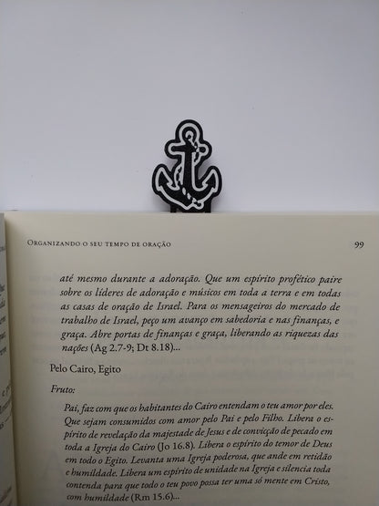 Marca Página 3D Âncora