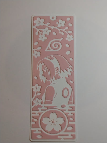 Marca Página 3D – Sakura Haruno (Tema Naruto)