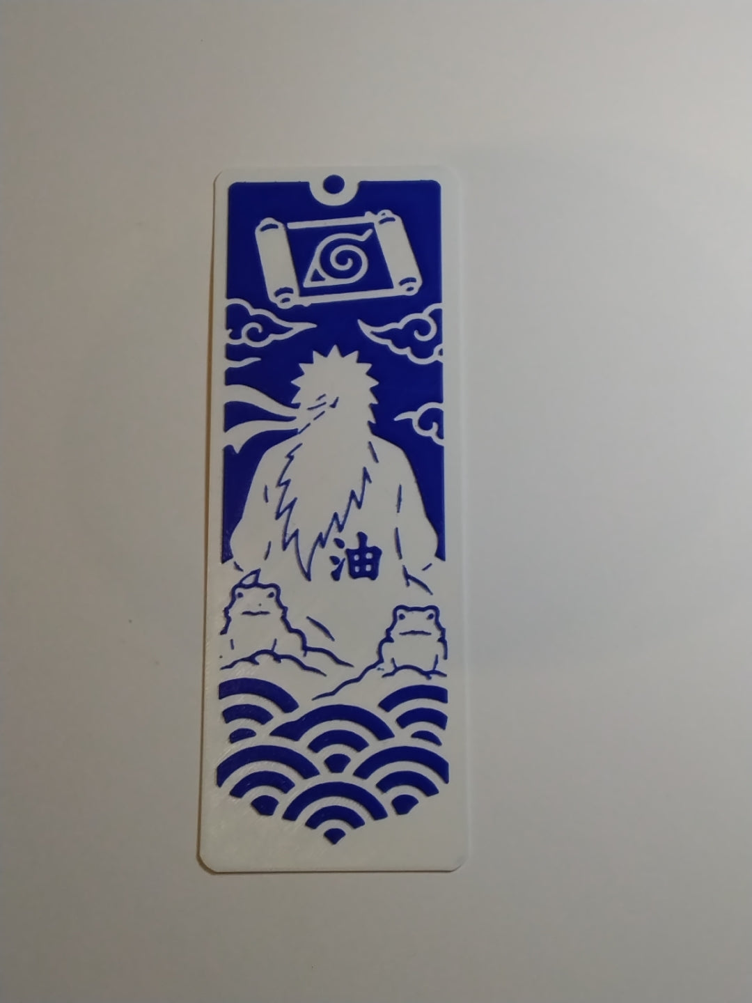 Marca Página 3D Jiraiya, o Sábio dos Sapos