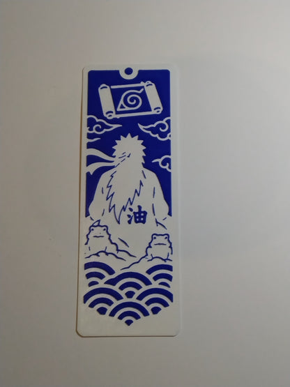 Marca Página 3D Jiraiya, o Sábio dos Sapos
