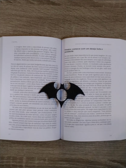 Suporte de Livro para Dedo Morcego - Marca Página
