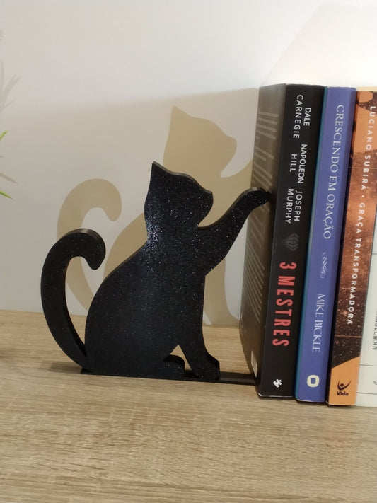 Suporte para livro Gatinho Solitário