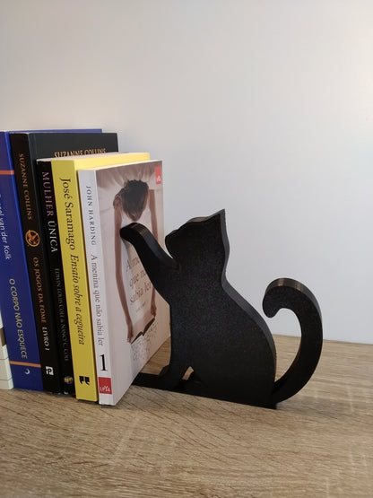 Suporte para livros Gatinhos Casal
