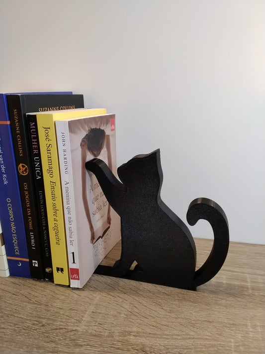 Suporte para livro Gatinho Solitário
