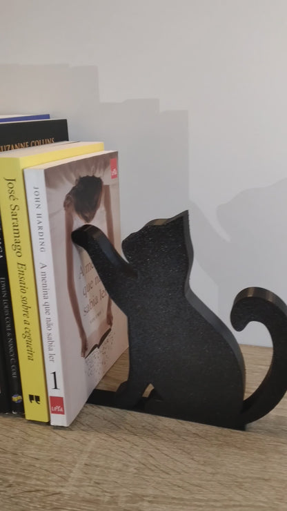 Suporte para livros Gatinhos Casal